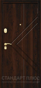 Стальная дверь МДФ №14 с отделкой МДФ ПВХ